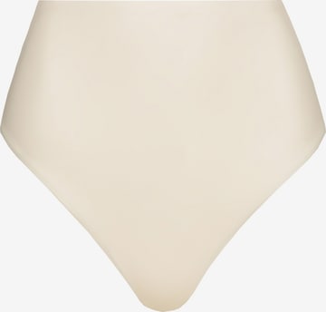Saintby Anna Baj - Braga de bikini 'High-Waist Bikinihose' en beige: frente