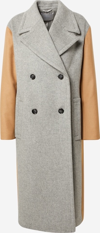 BOSS Black Between-Seasons Coat 'Caboka' in Grey: front