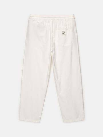 Largi Pantaloni de la Pull&Bear pe bej