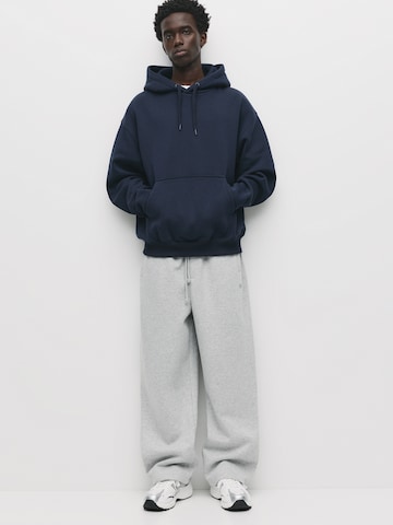 Pull&Bear Sweatshirt i blå