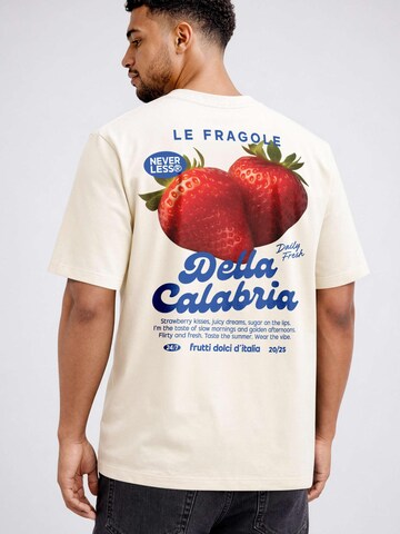 Neverless Shirt 'Strawberry'‌‌‌ in Beige