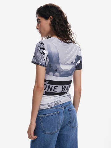 T-shirt Desigual en bleu