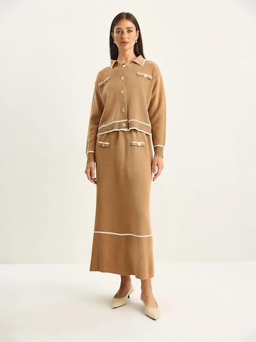 Bianco Lucci Workwear in Brown: front