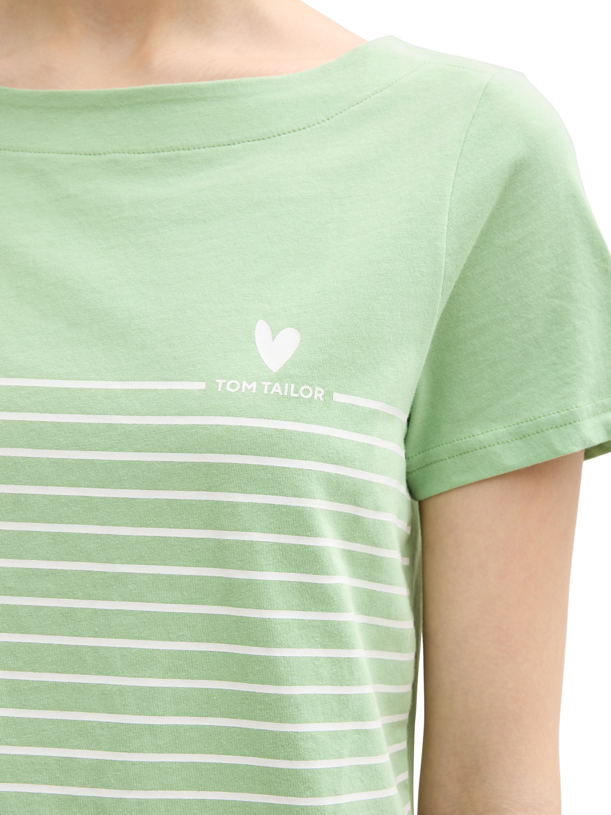 TOM TAILOR Tričko - Zelená