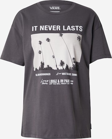VANS Široka majica 'NEVERLASTING' | siva barva: sprednja stran