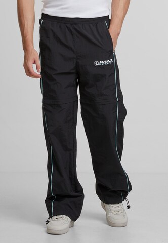 Karl Kani Loose fit Pants in Black: front