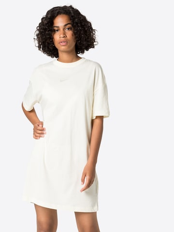 Nike Sportswear Dress in Beige: front