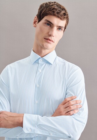 SEIDENSTICKER Regular fit Business Shirt in Blue