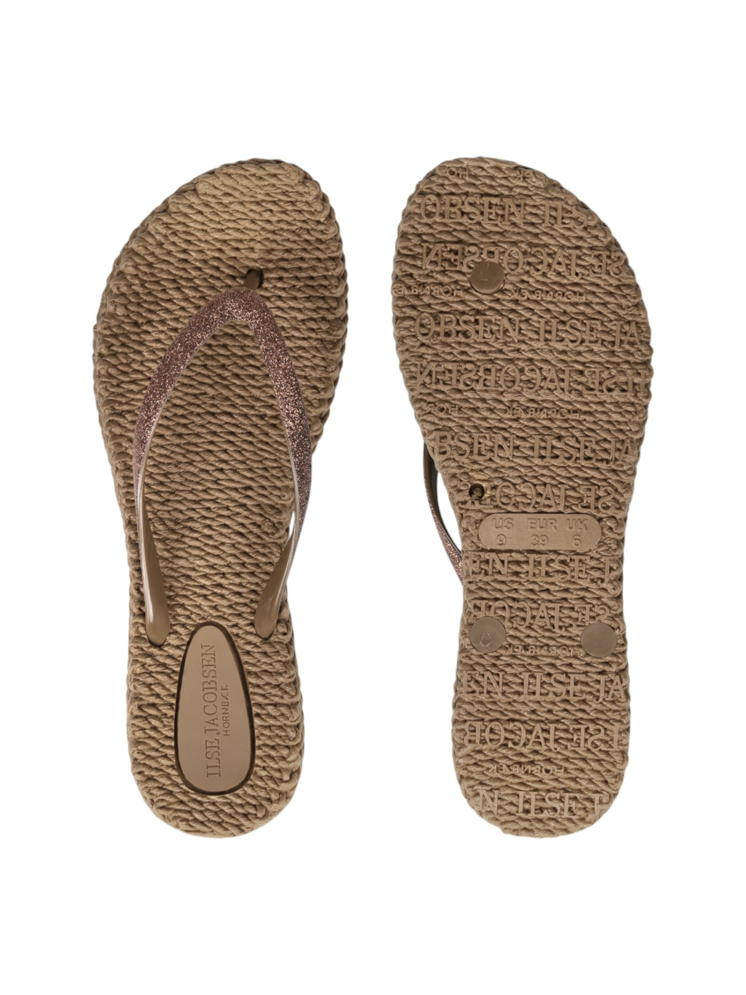 ILSE JACOBSEN T-Bar Sandals 'Cheerful 01' in Light Brown ABOUT YOU