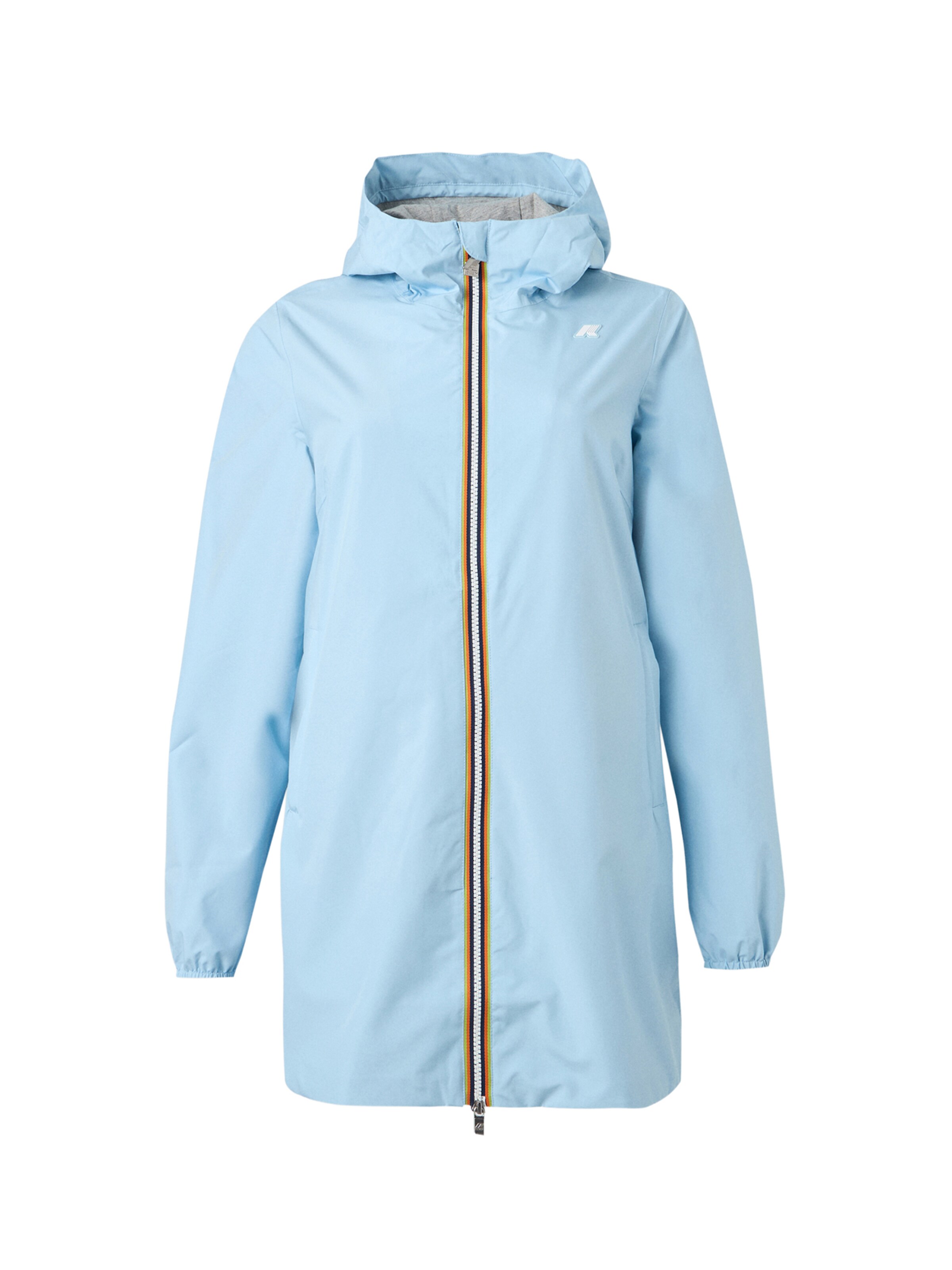K-Way Between-Season Jacket in Blue: front