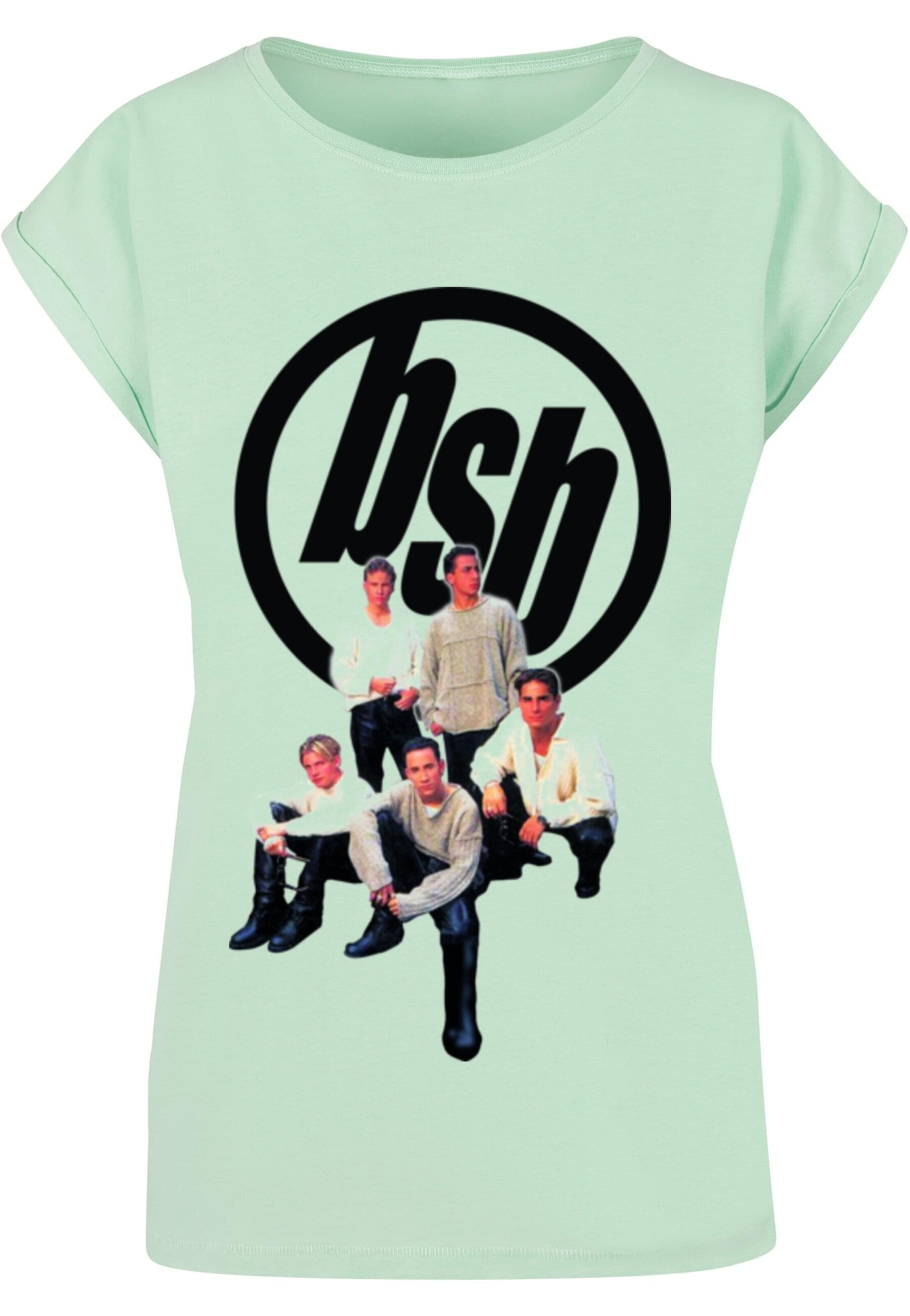 Merchcode Shirt 'Backstreet Boys' in Green: front