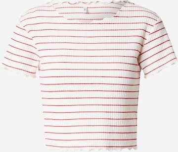 ONLY Shirt 'ONLANITS' in Weiß: Vorderseite