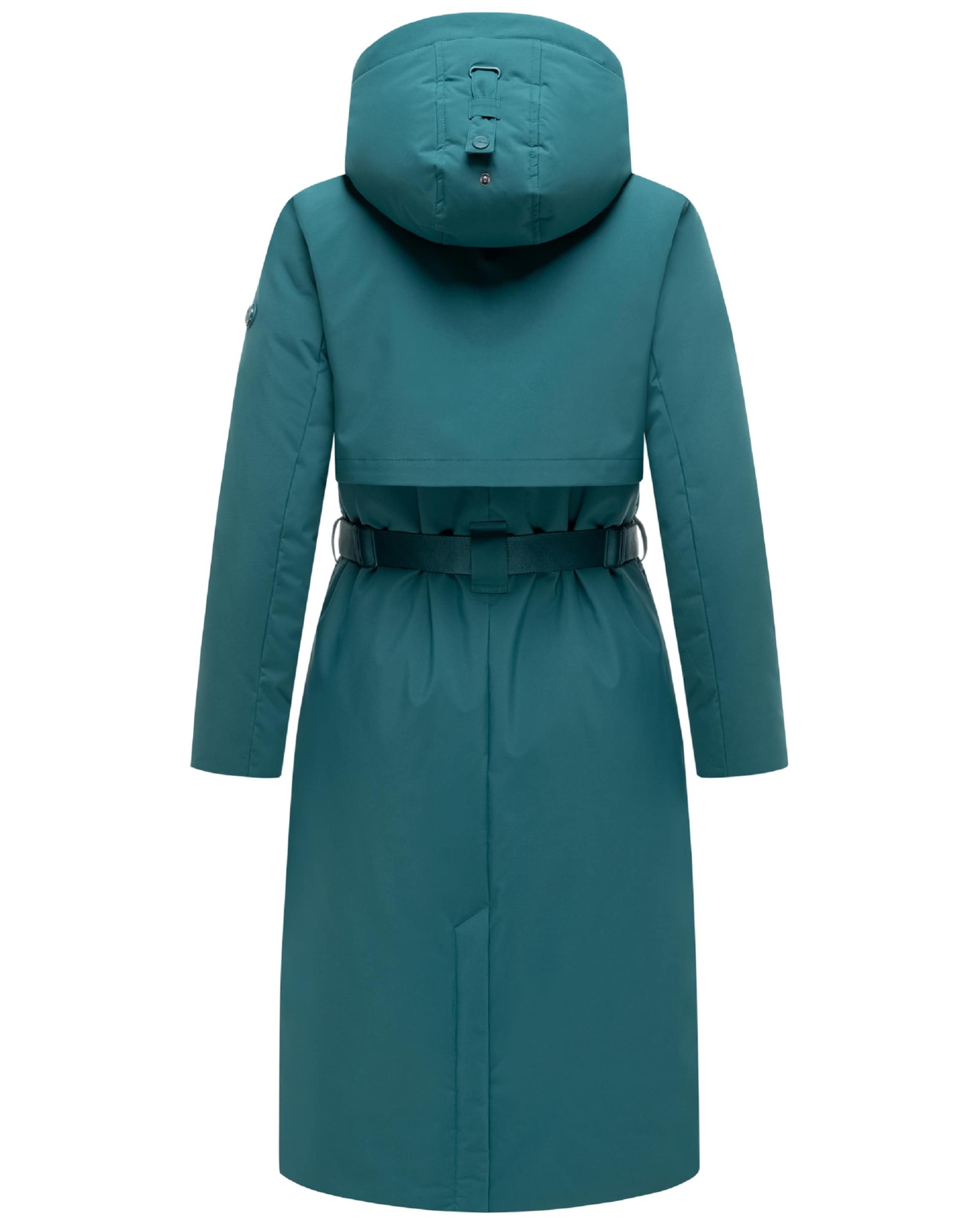 Manteau d’hiver 'Waldbummler 14' NAVAHOO en vert