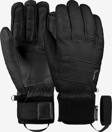 REUSCH Athletic Gloves 'Highland R-TEX® XT' in Black: front