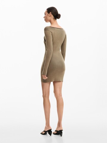 ruda Desigual Megzta suknelė