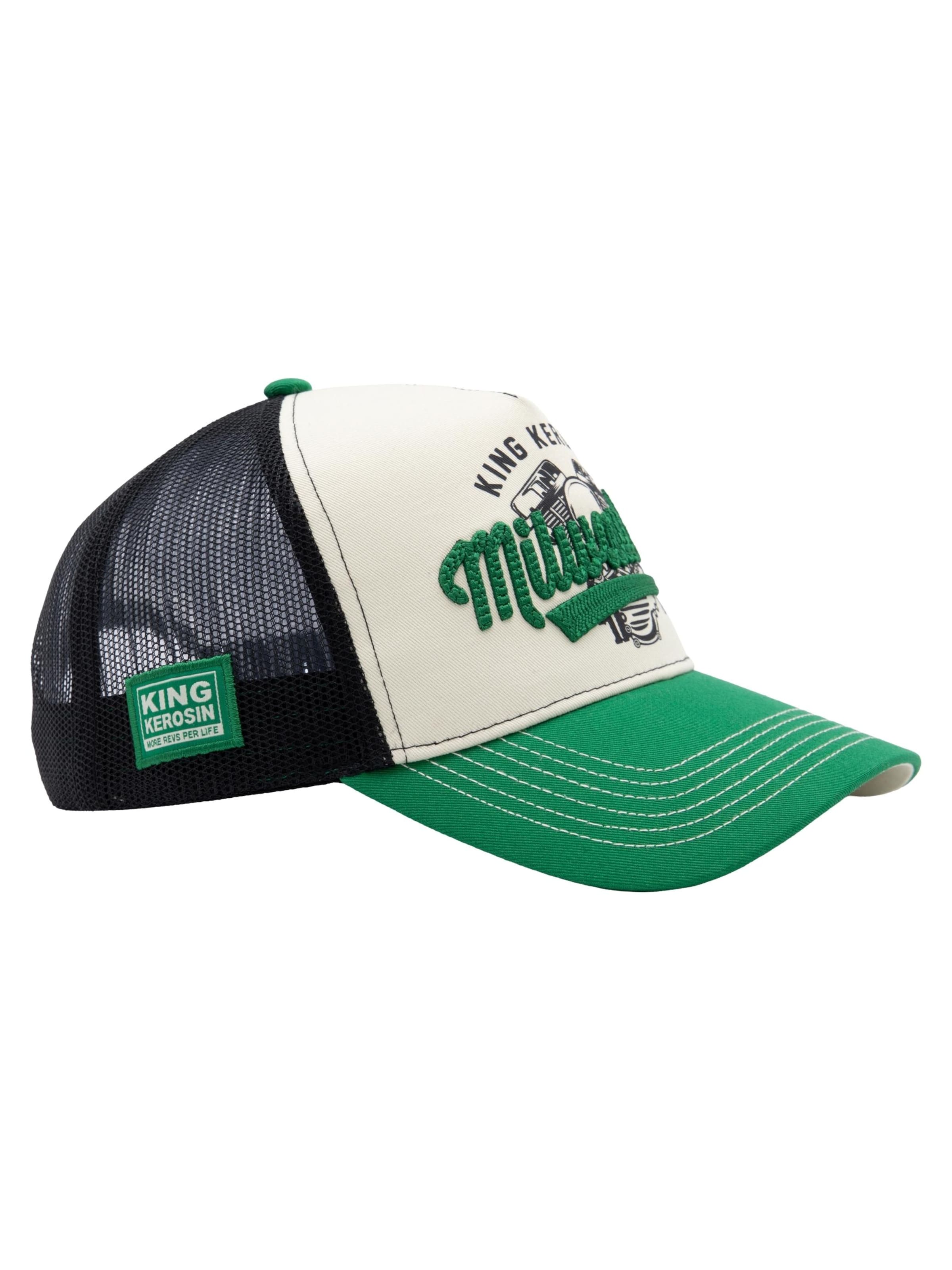 King Kerosin Cap 'Milwaukee' in Green