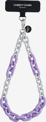 Cheeky Chain Munich Smartphonehoesje 'Lio' in Lila: voorkant
