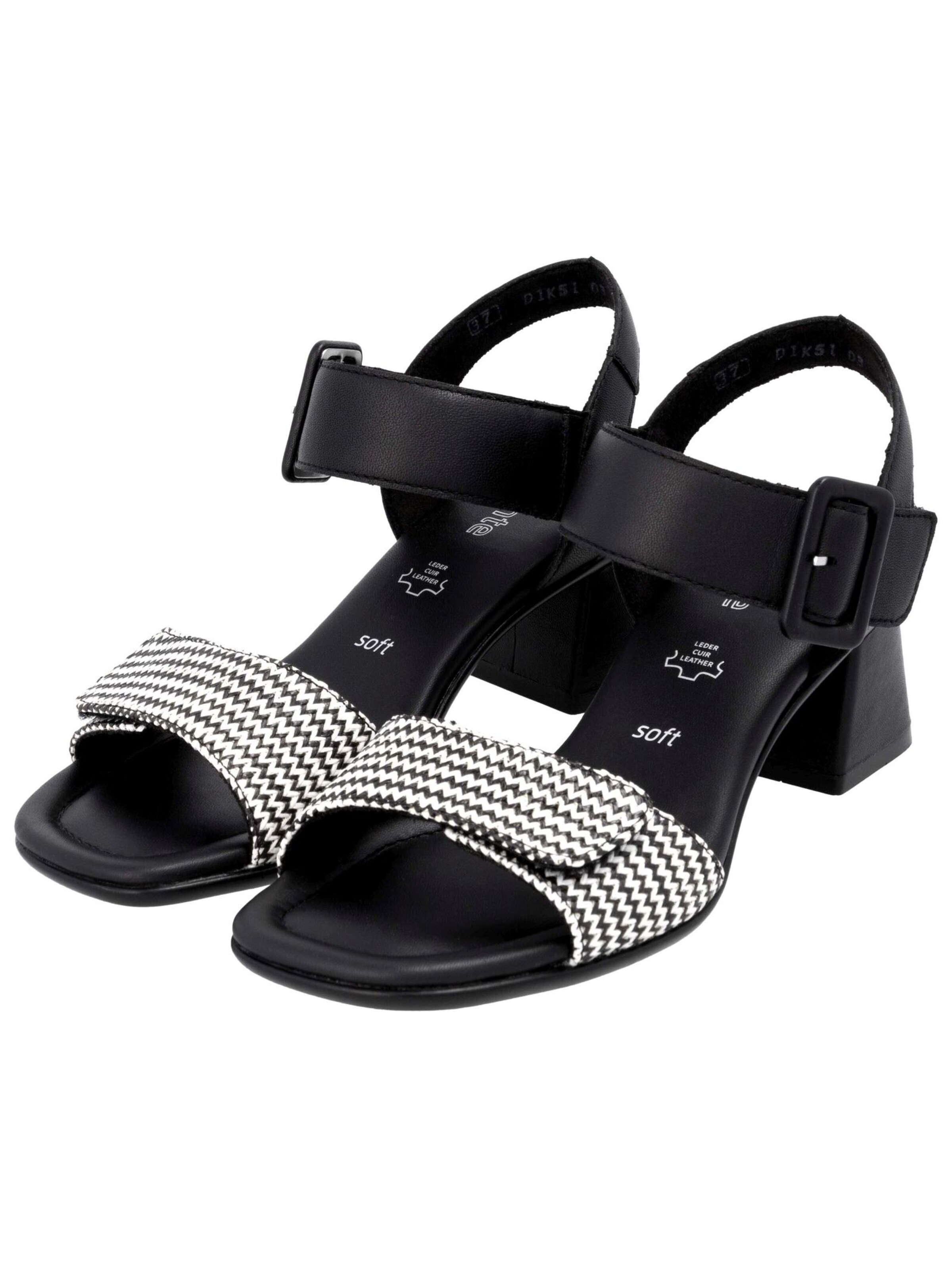 Sandalo con cinturino di REMONTE in nero