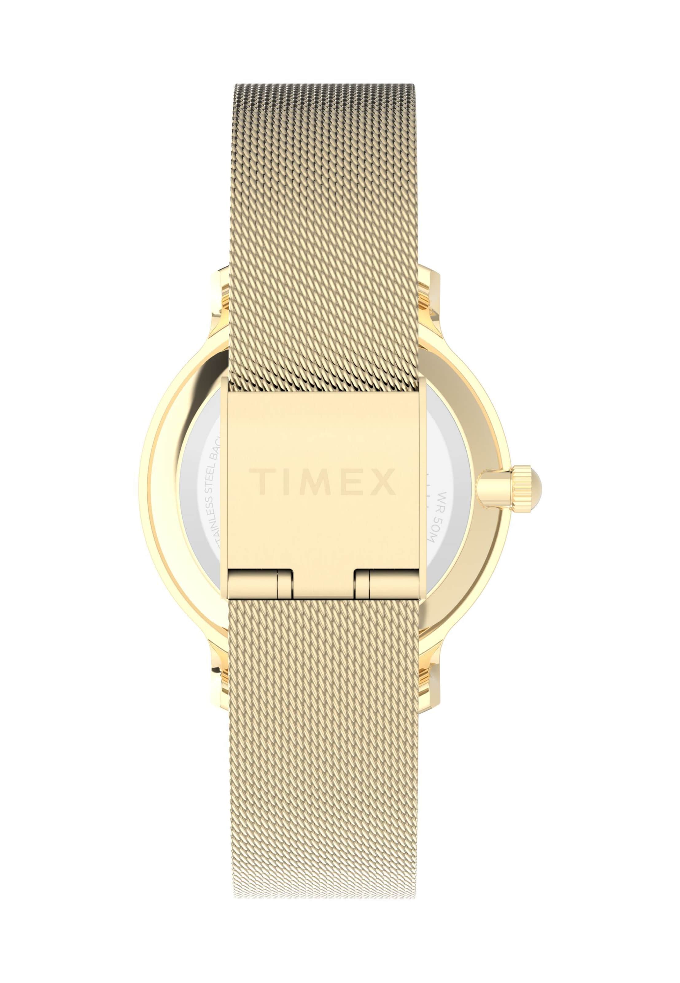 TIMEX Analog Watch 'Transcend' in Gold