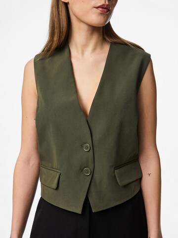 PIECES Suit vest 'PCNimora' in Green