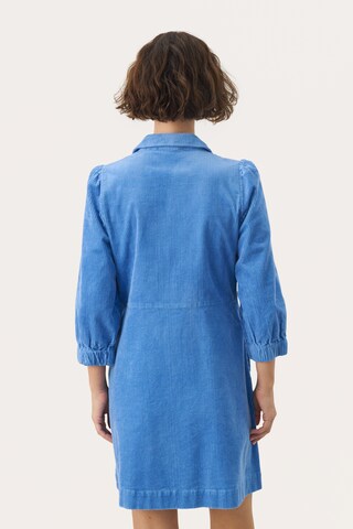 Part Two Jurk 'Eyvor' in Blauw