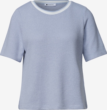 STREET ONE Shirt in Blue: front