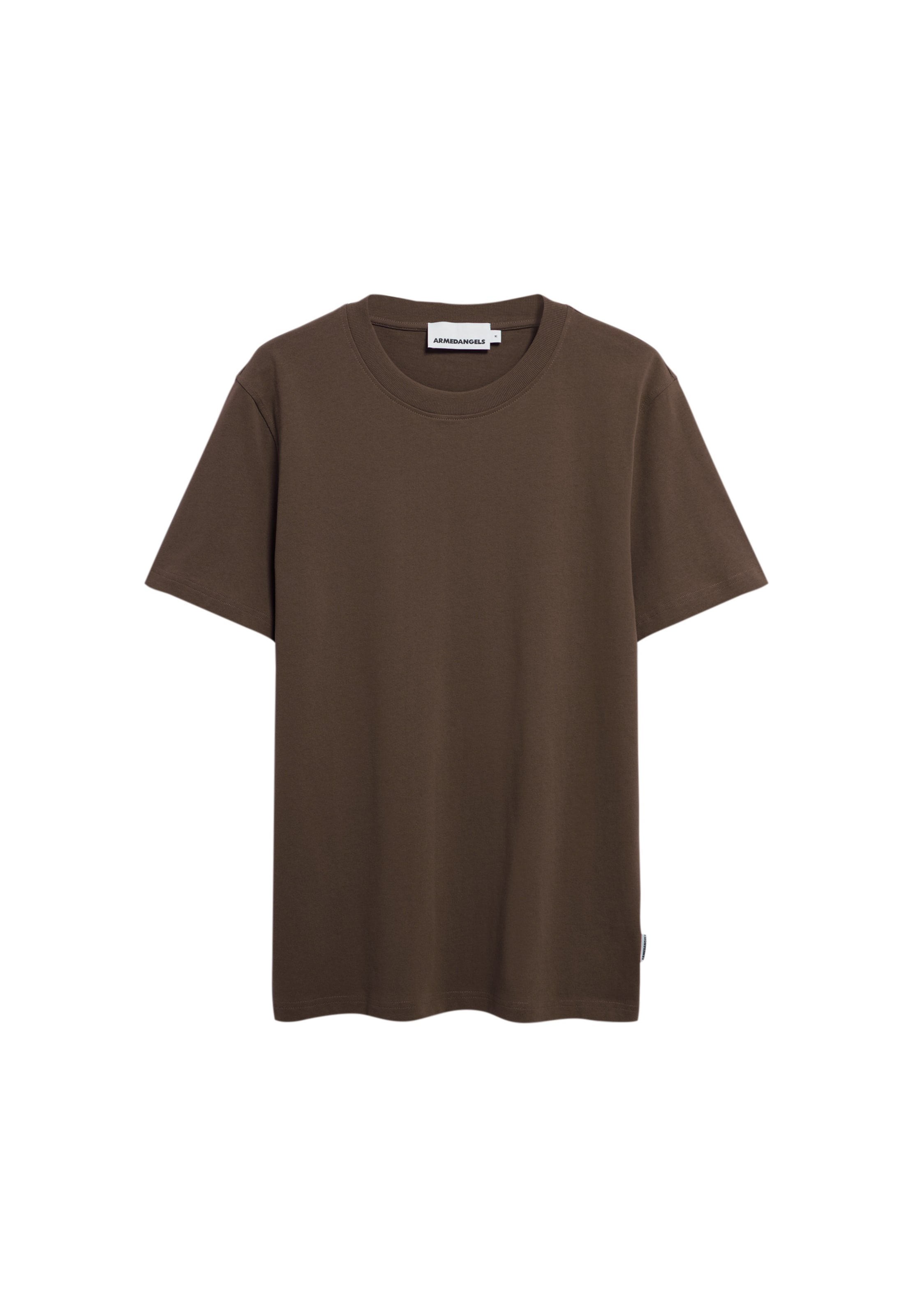 ARMEDANGELS Shirt 'MAARKOS' in Brown: front
