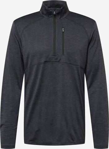 SKECHERS Performance shirt in Black: front