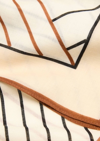 MANGO Schal 'Biggeo' in Beige