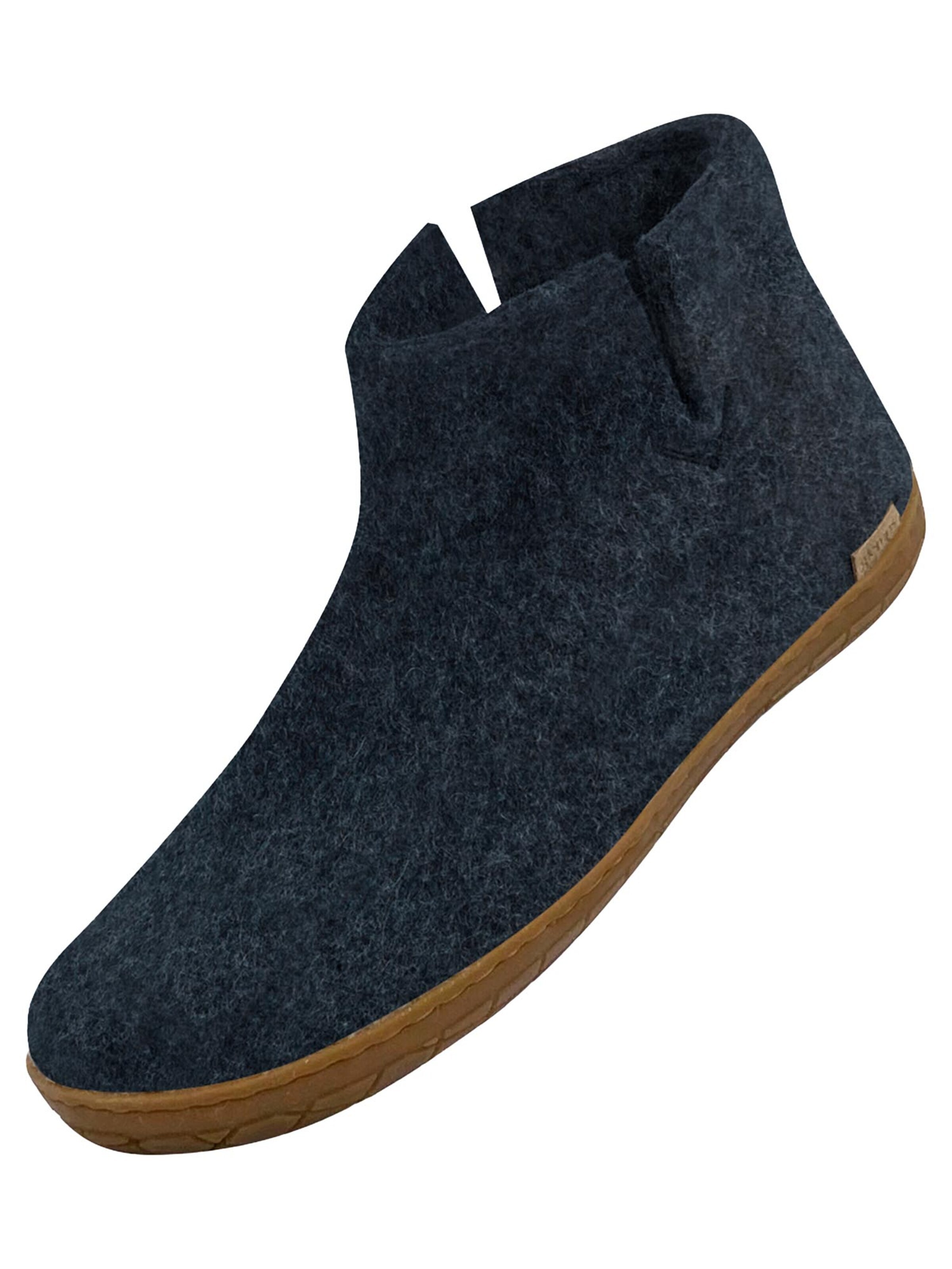 Glerups Mules 'Kautschuksohle' in Blue