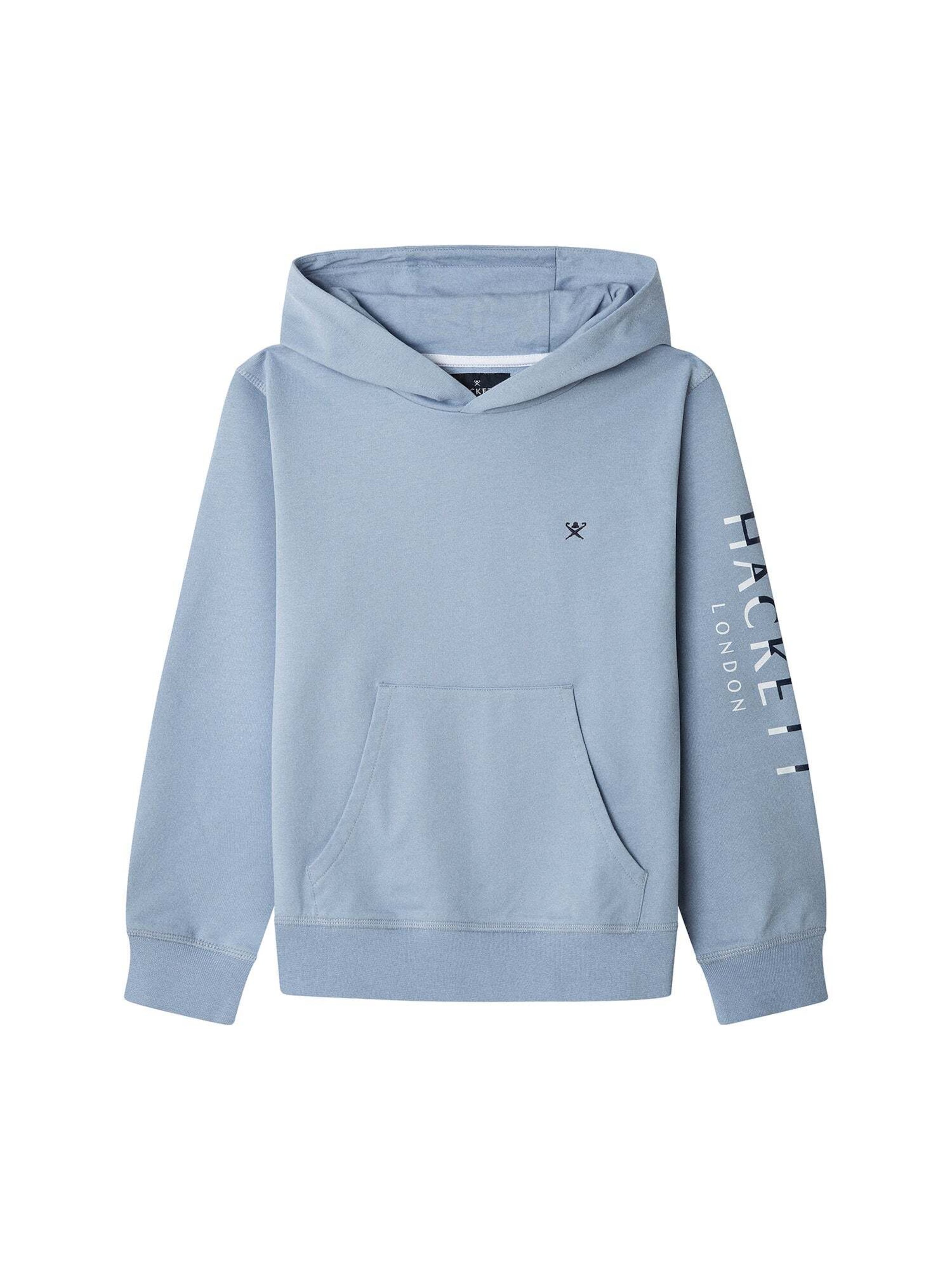 Sweat Hackett London en bleu : devant