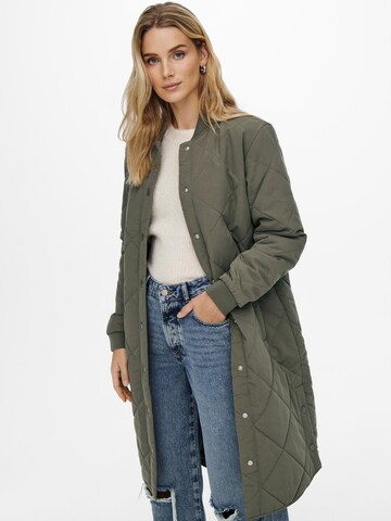 JDY Between-Seasons Coat 'Diana' in Green