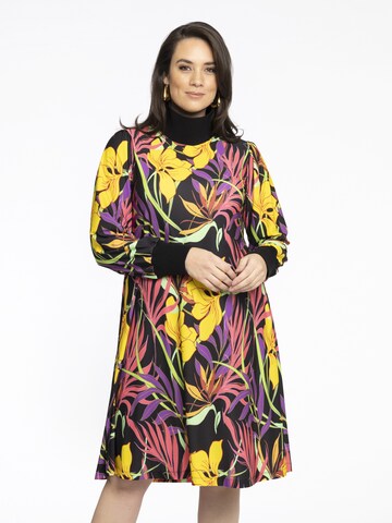 YOEK Dress in Mixed colours: front
