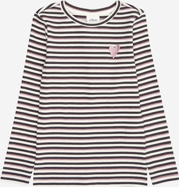 T-Shirt s.Oliver en mélange de couleurs : devant