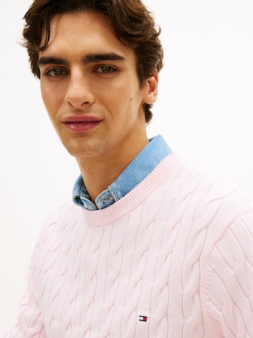 TOMMY HILFIGER Pullover in Pink