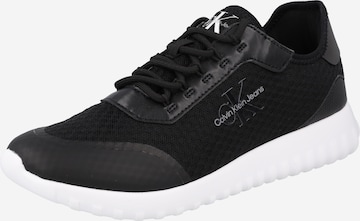 Calvin Klein Jeans Sneakers in Black: front