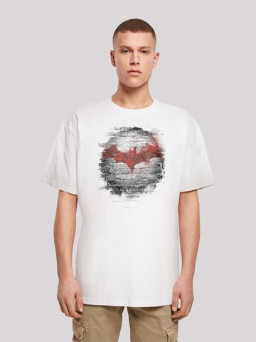 F4NT4STIC T-Shirt 'Batman' in Weiß: Vorderseite