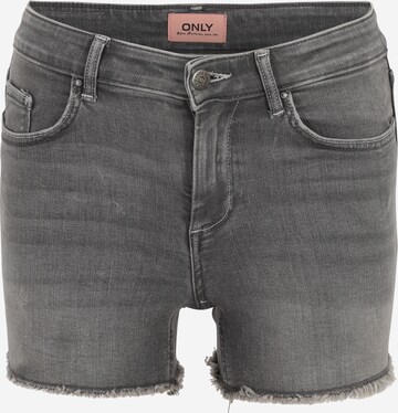 Only Petite Slim fit Jeans 'BLUSH' in Grey: front