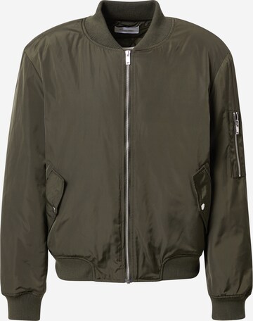 ABOUT YOU Between-Season Jacket 'Colin' in Green: front