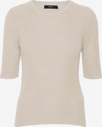 VERO MODA Sweater 'NEW LEXSUN' in Beige: front