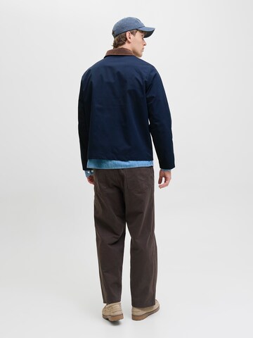 JACK & JONES Přechodná bunda 'JJWILLIAM' – modrá