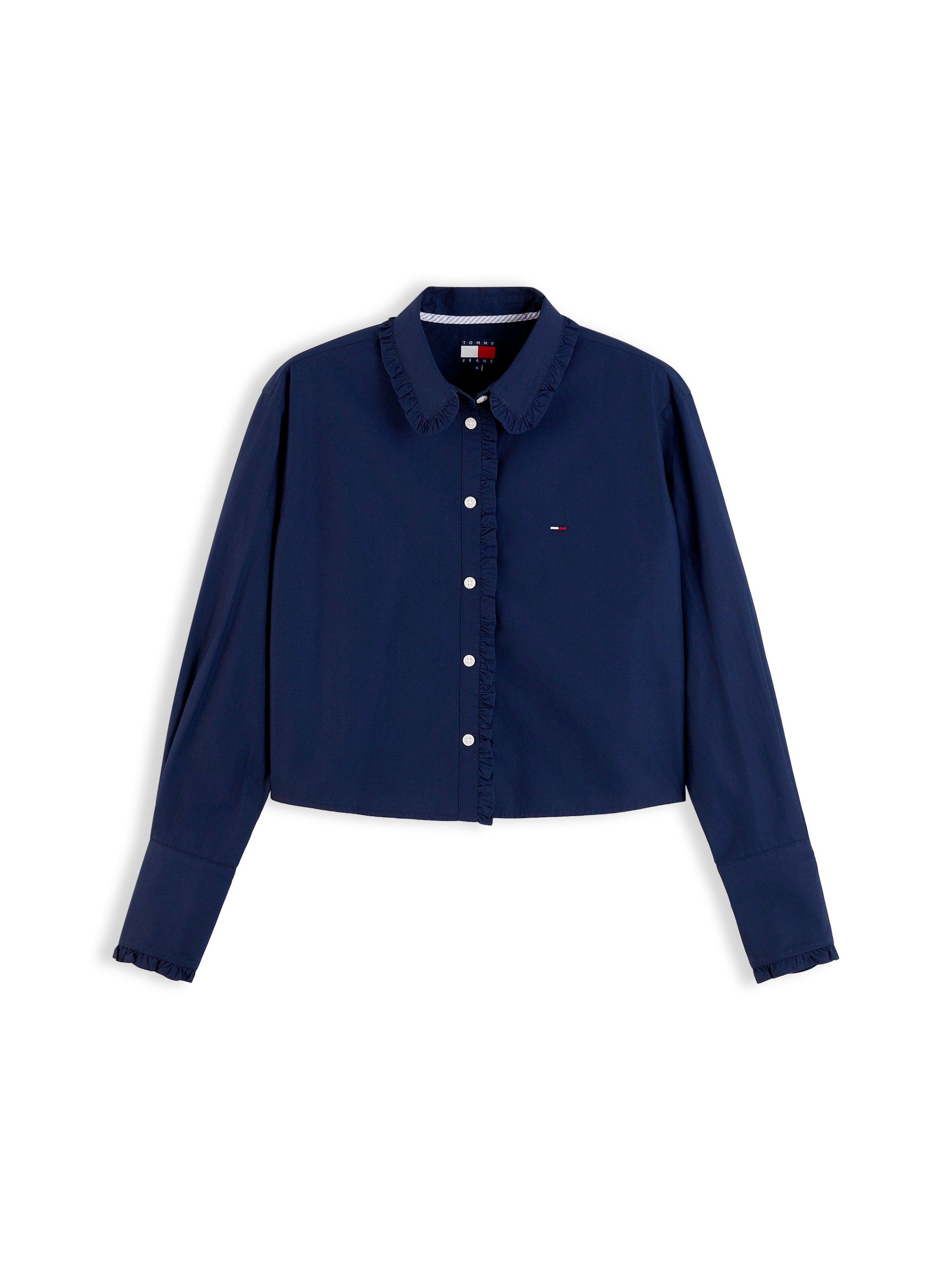 Tommy Jeans Блузка в Синий: спереди