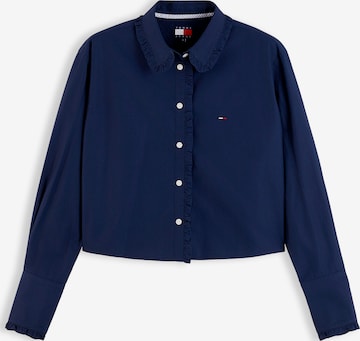 Tommy Jeans Блузка в Синий: спереди