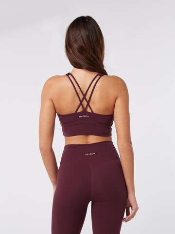 YO-GAYA Bustier Sport bh in Rood