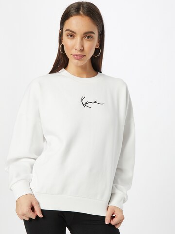 Karl Kani Μπλούζα φούτερ σε λευκό: μπροστά