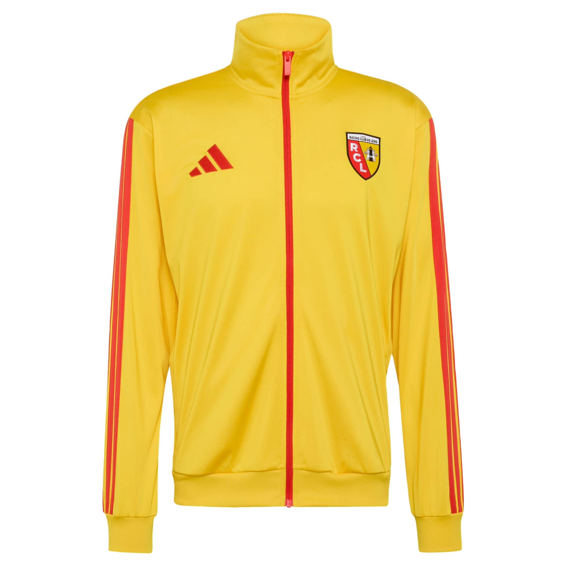Giacca per l'allenamento 'RC Lens DNA' di ADIDAS PERFORMANCE in giallo: frontale