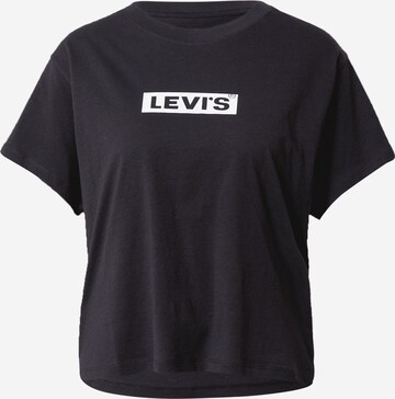 LEVI'S ® Футболка 'Graphic Varsity Tee' в Черный: спереди