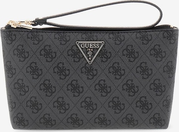 GUESSKozmetička torbica 'Laurel' - crna boja: prednji dio