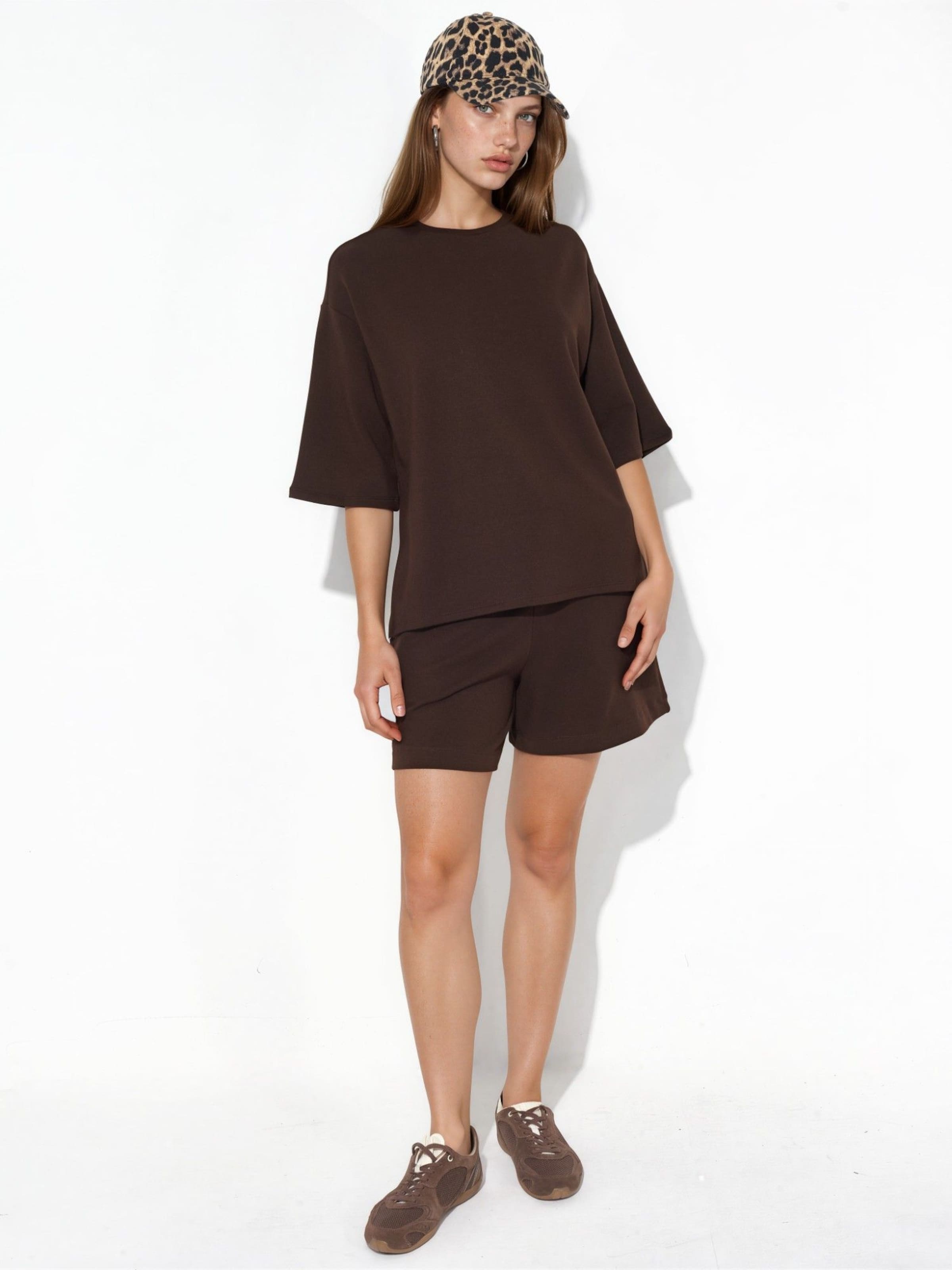 Maglietta di Busem in marrone