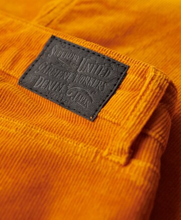 évasé Pantalon Superdry en orange